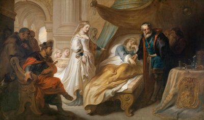 Antiochus and Stratonice by Theodoor van Thulden